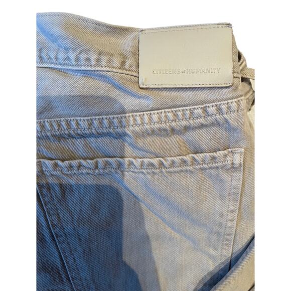 Citizens of Humanity Size 33 Khaki Gray Daphne Crop Jeans - Picture 4 of 13